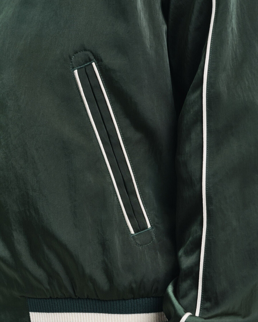kurtka sport club varsity – tartan green