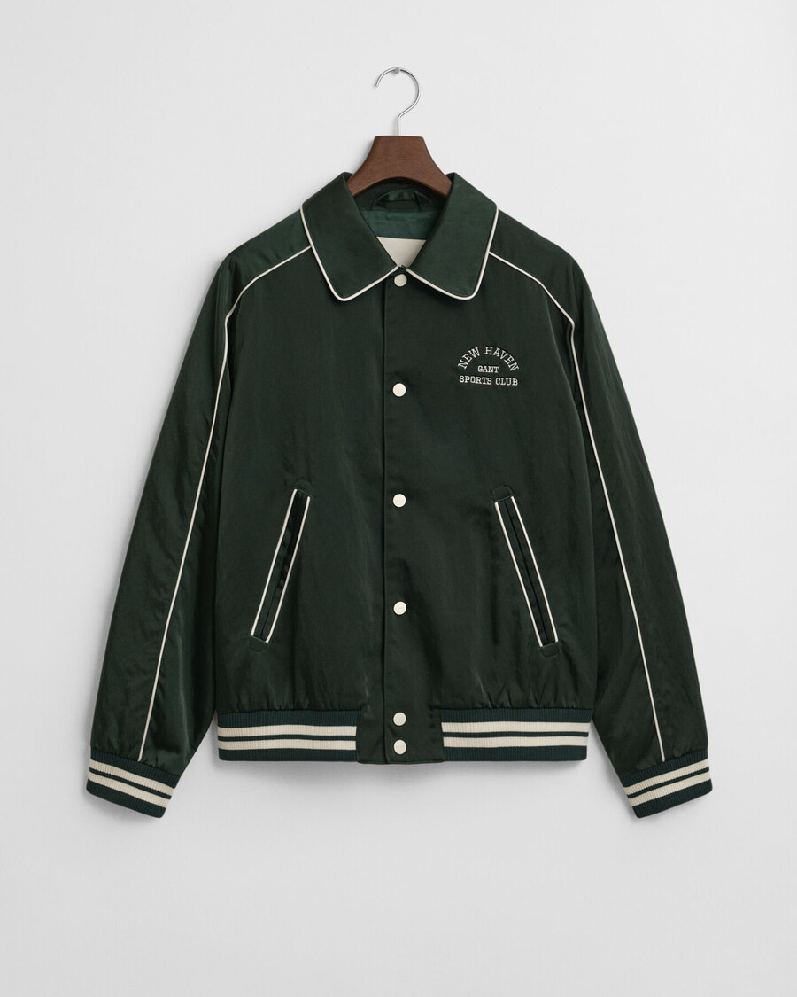 kurtka sport club varsity – tartan green