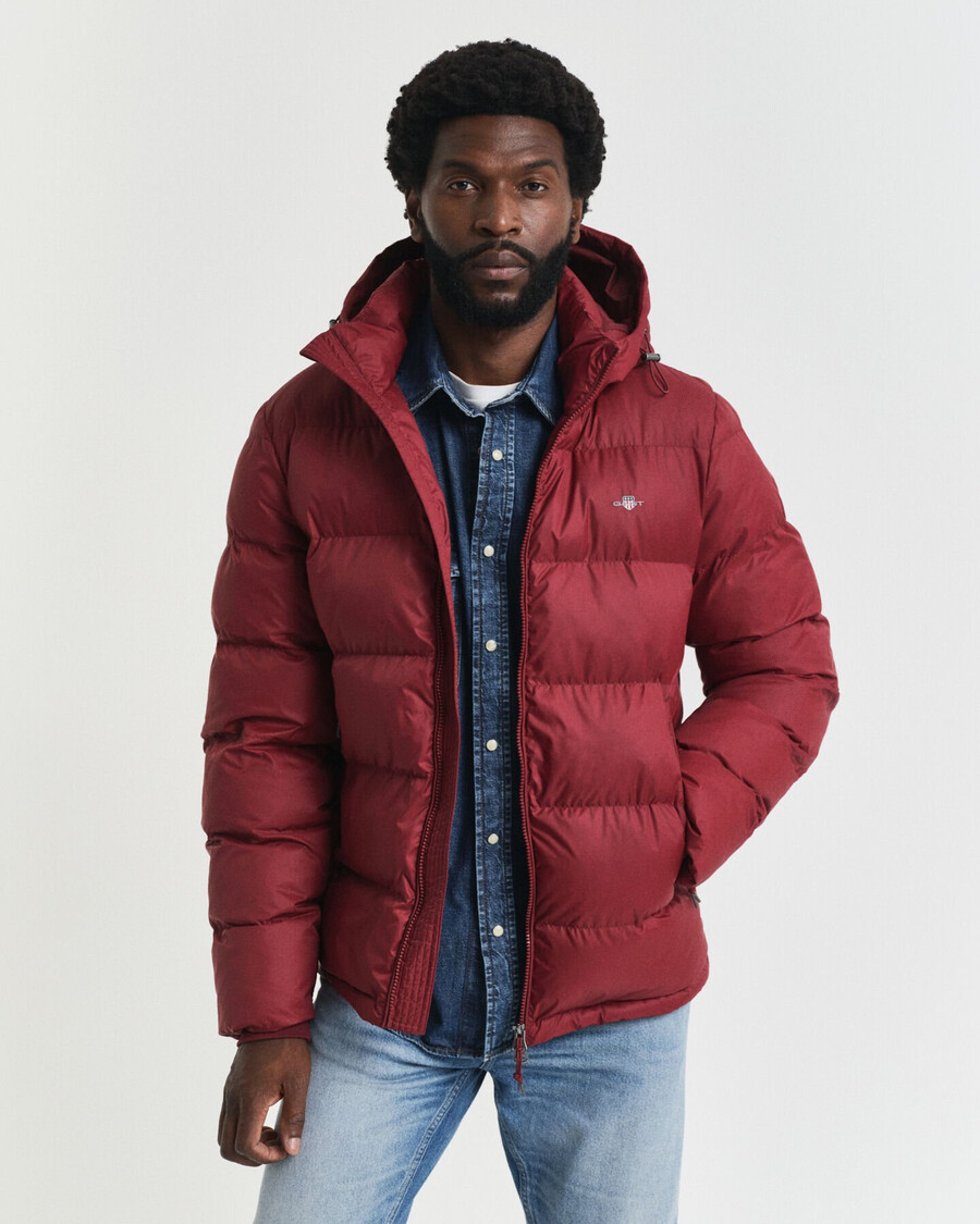 kurtka active cloud – plumped red