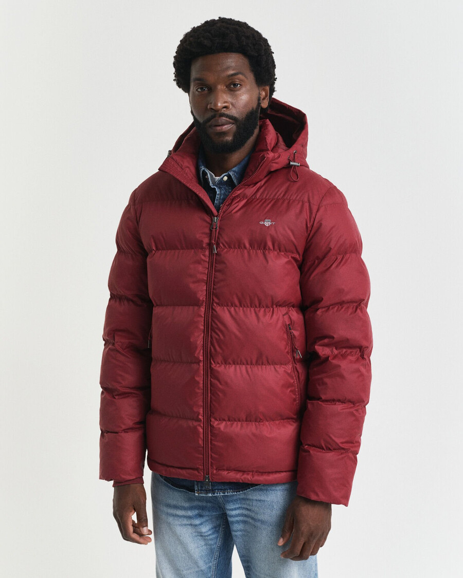 kurtka active cloud – plumped red