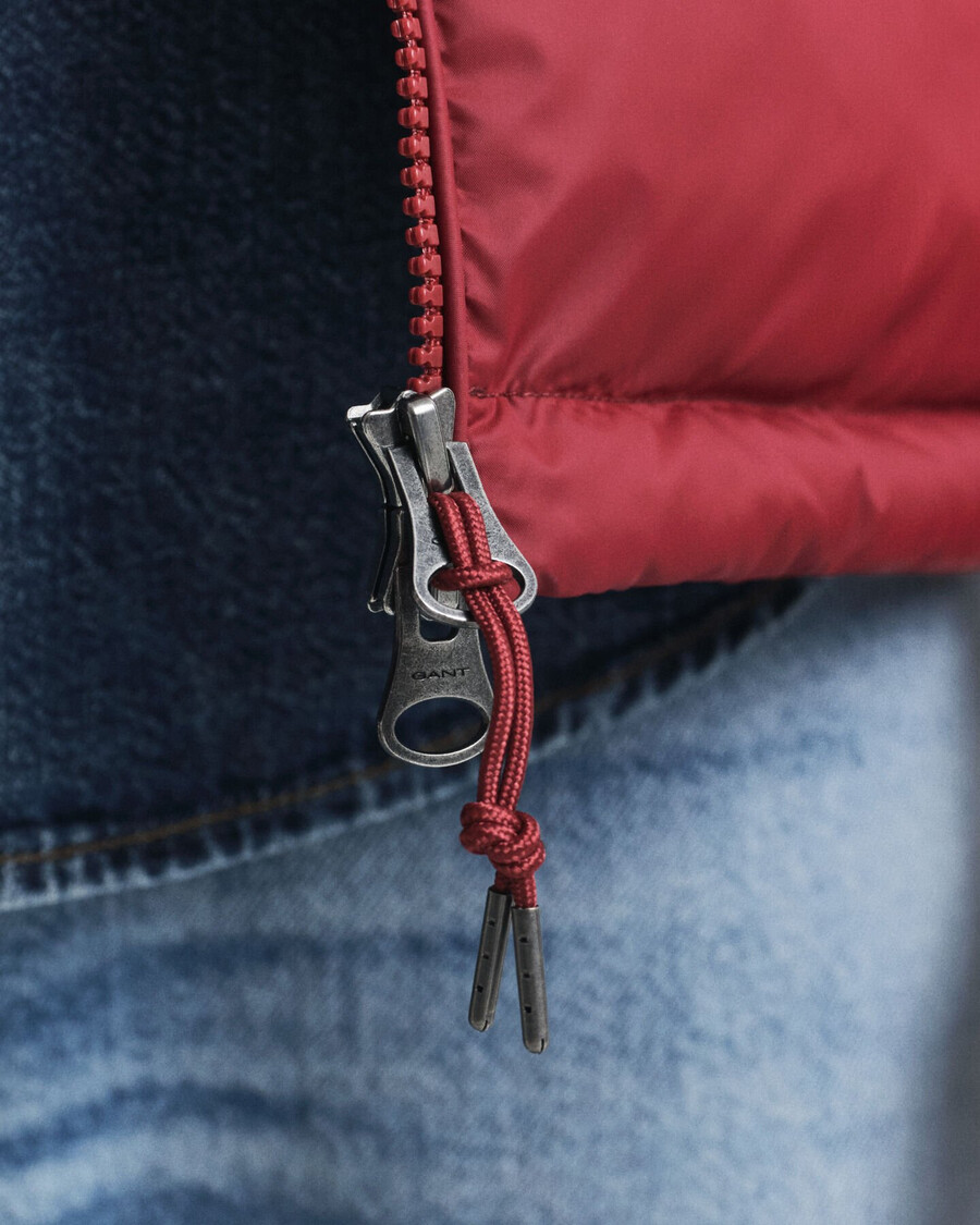 kurtka active cloud – plumped red