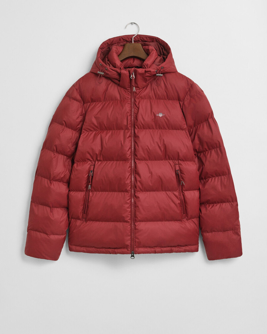 kurtka active cloud – plumped red