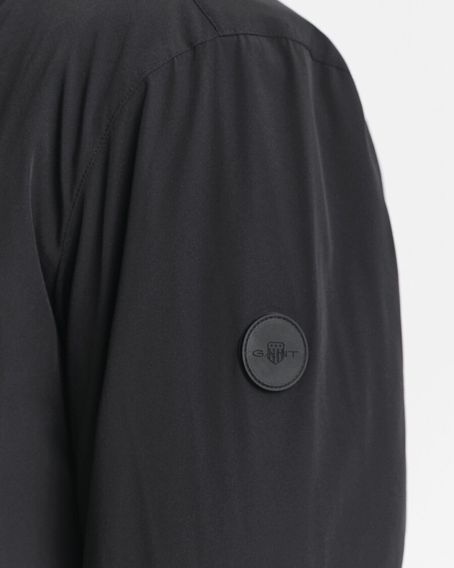 kurtka double mid length - czarna