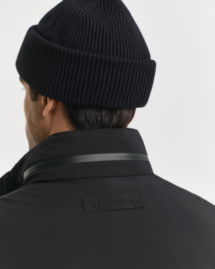 kurtka double mid length - czarna