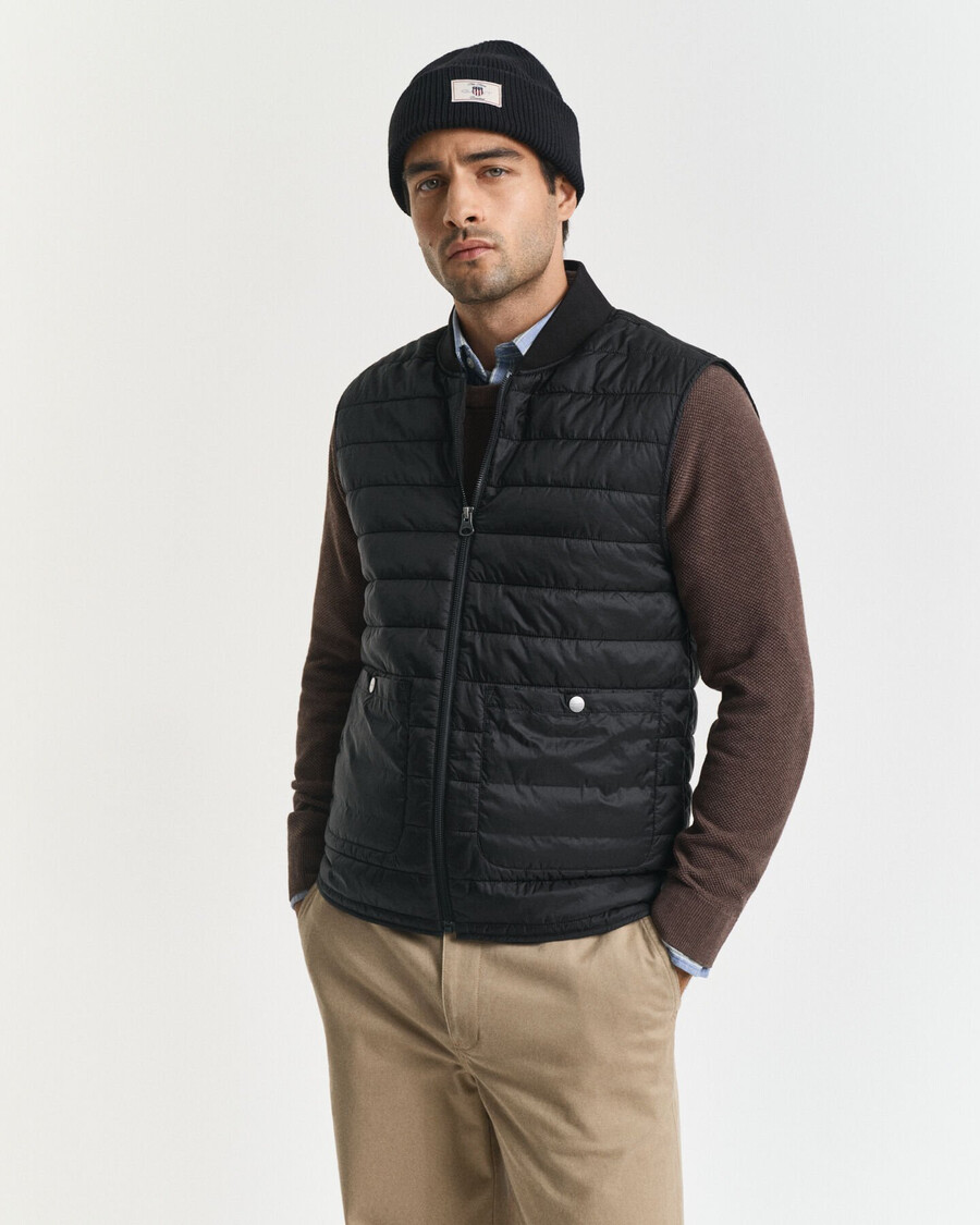 kurtka double mid length - czarna