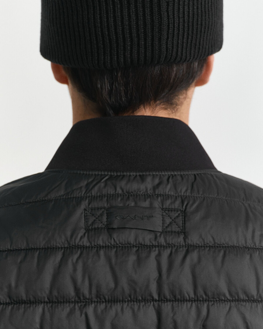 kurtka double mid length - czarna