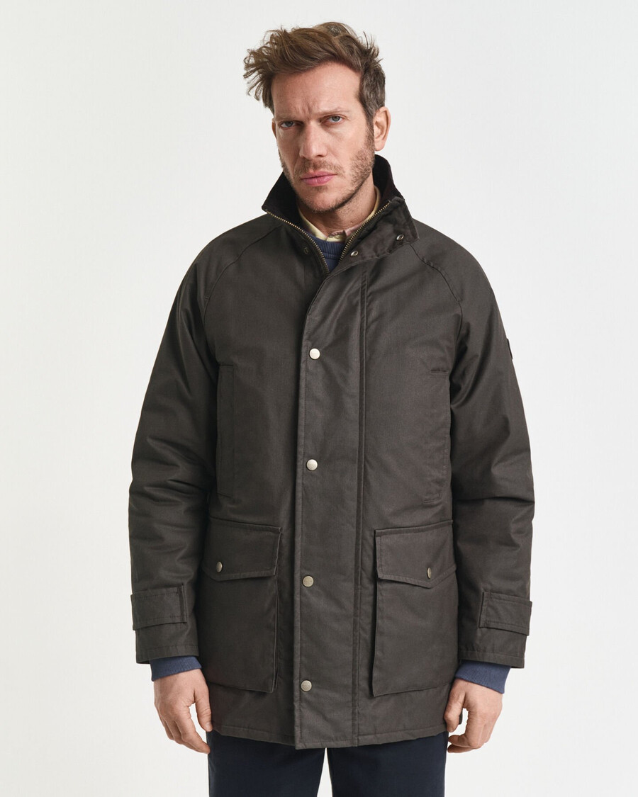 kurtka double decker - dusk green