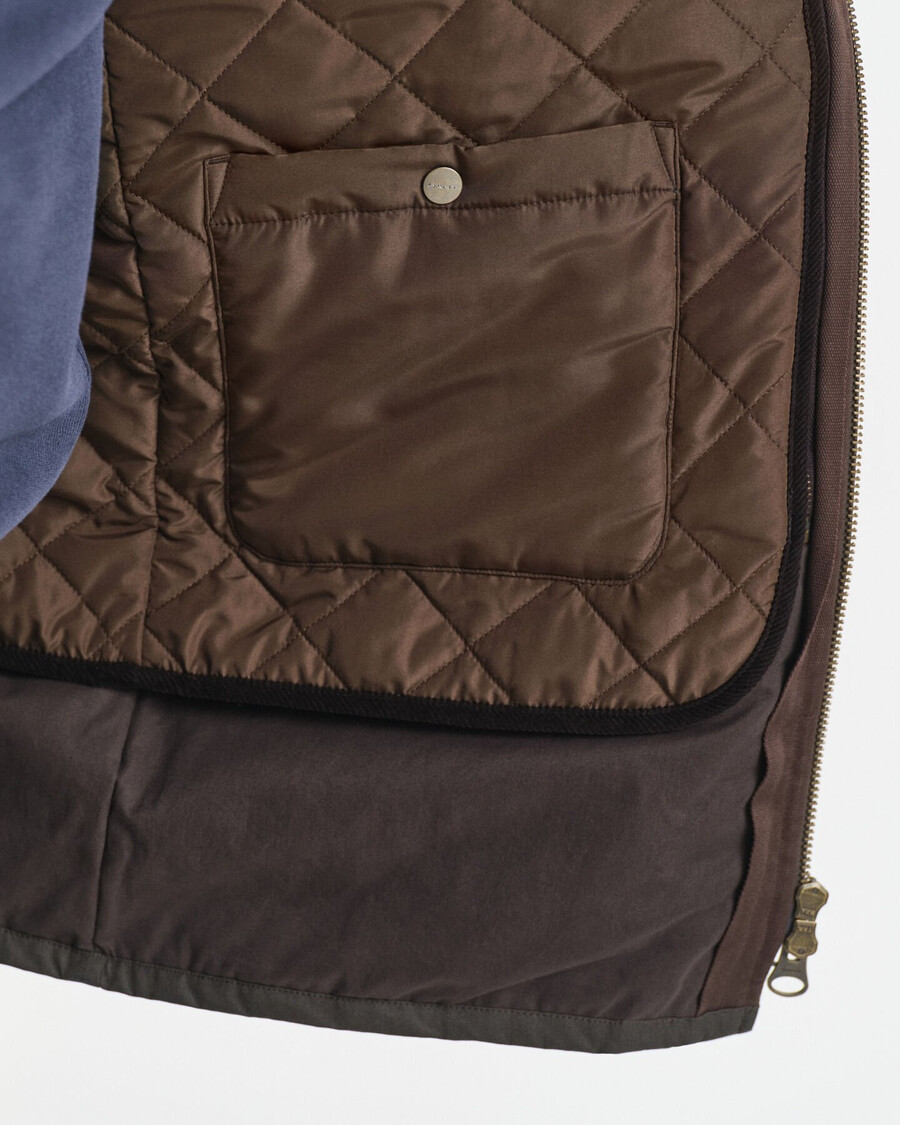 kurtka double decker - dusk green