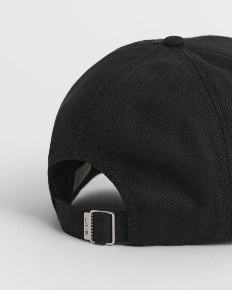 czapka shield high cotton twill – czarna