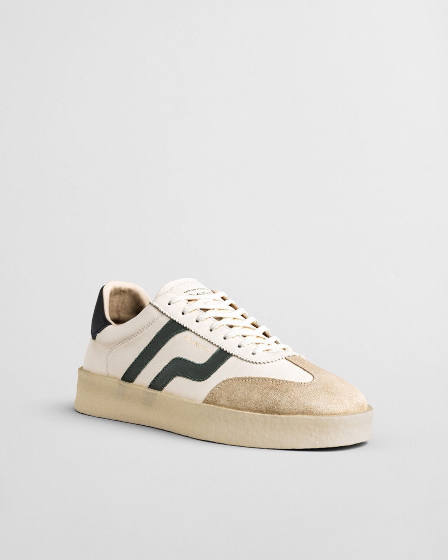skórzane trampki crepmo – skorupka jajka