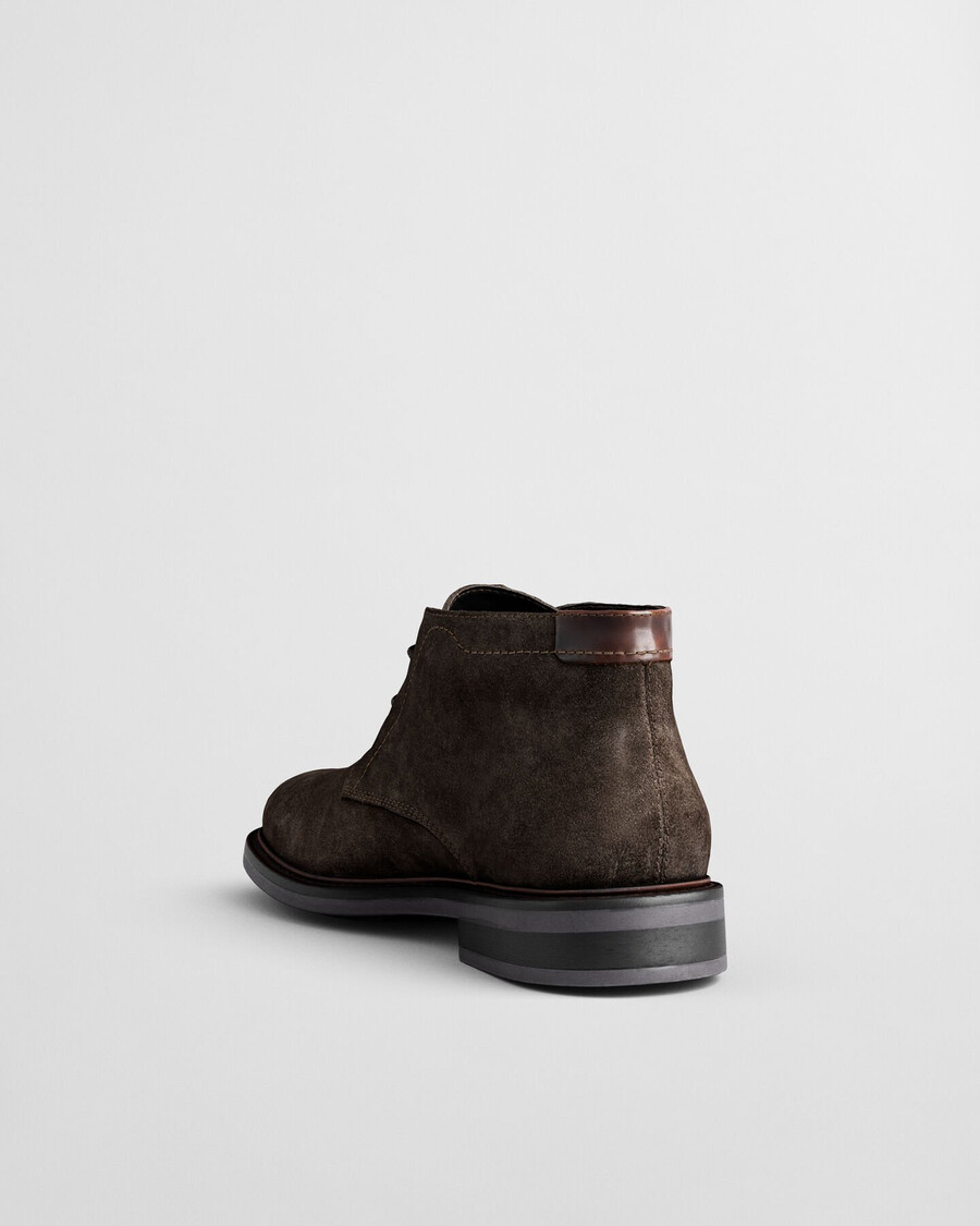 buty st fairkon mid boots – głęboki brąz