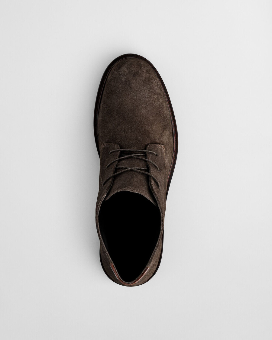 buty st fairkon mid boots – głęboki brąz