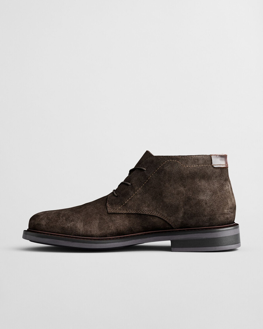 buty st fairkon mid boots – głęboki brąz