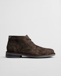 buty st fairkon mid boots – głęboki brąz