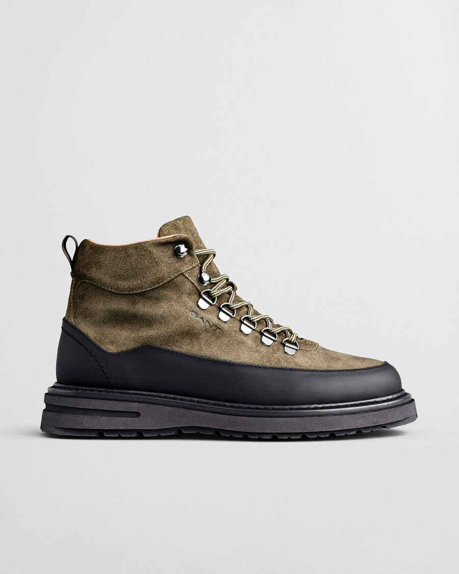 buty hillprep mid suede – country green