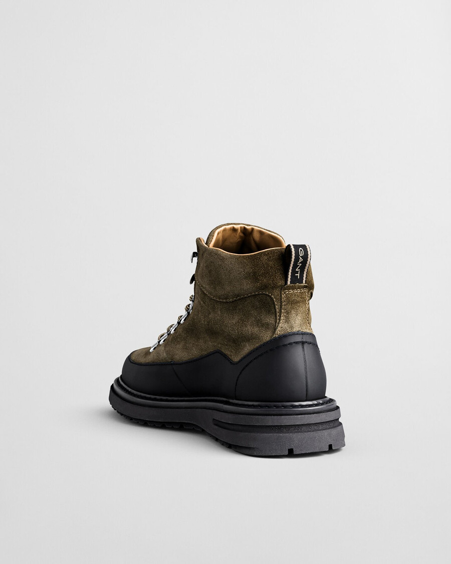 buty hillprep mid suede – country green