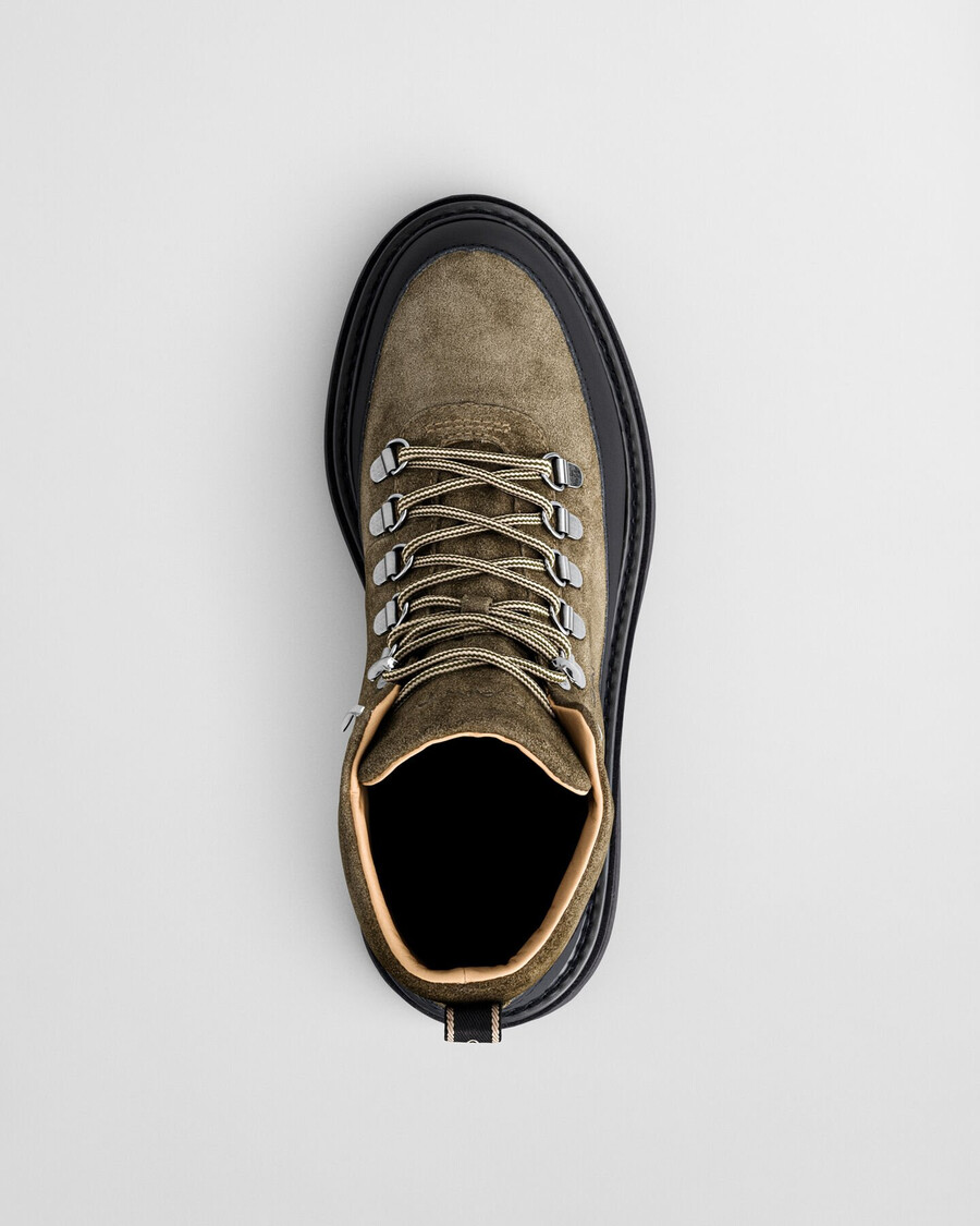 buty hillprep mid suede – country green