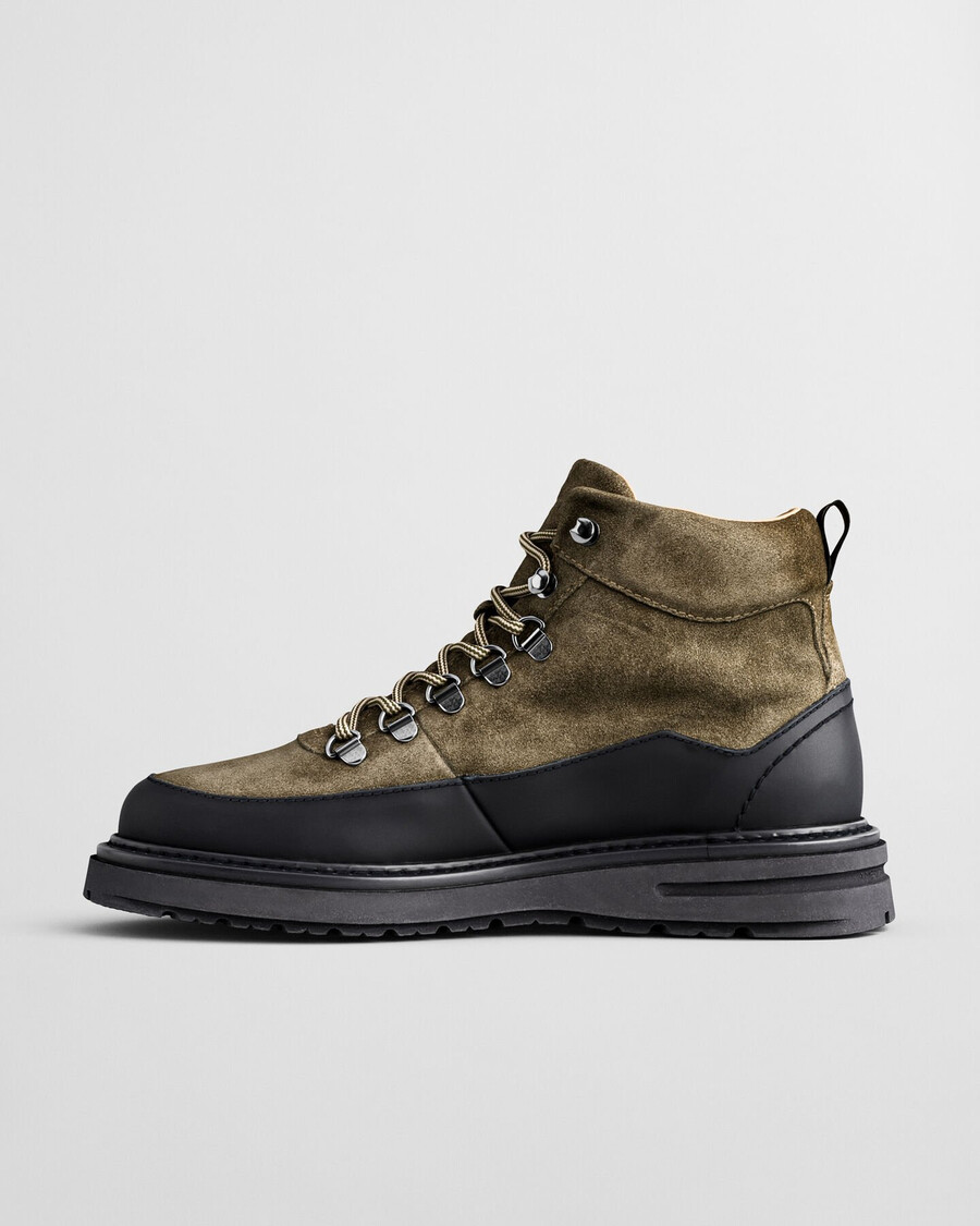 buty hillprep mid suede – country green