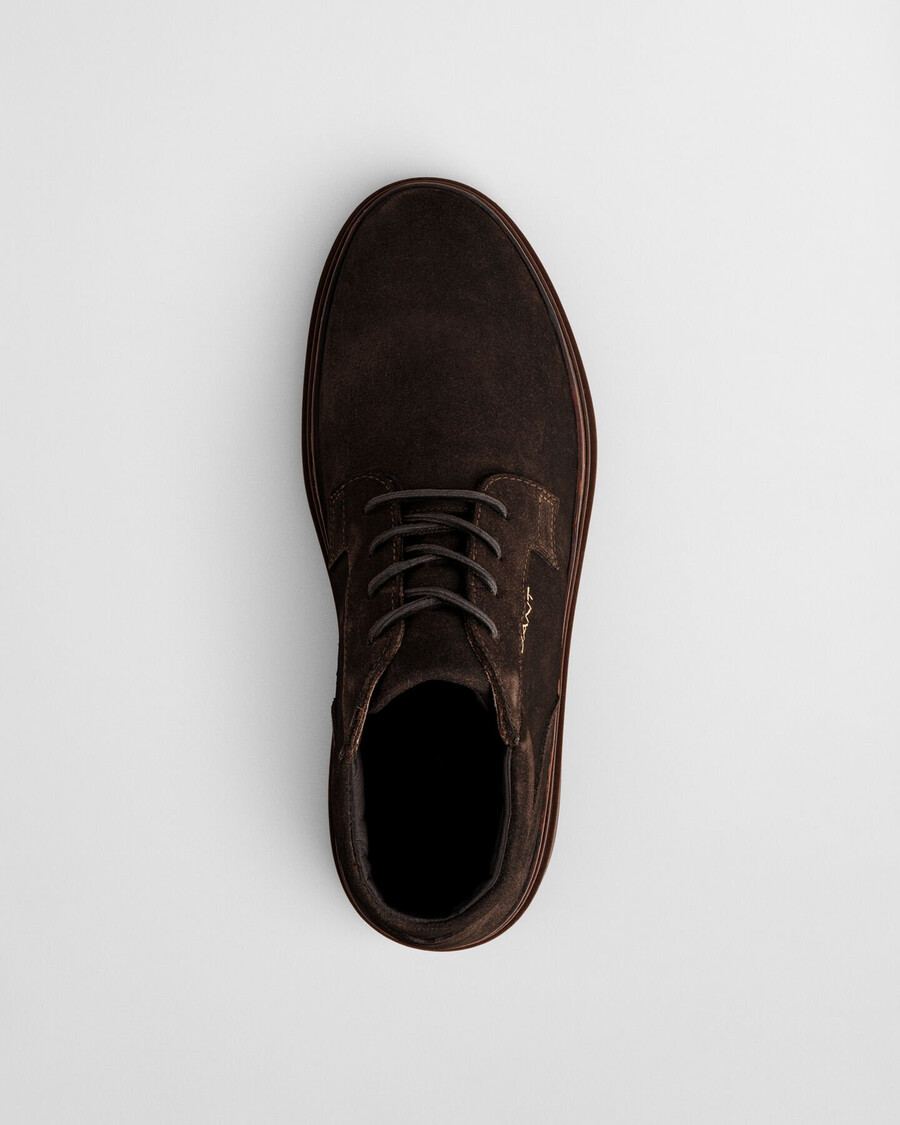 buty kinzoon mid boots – ciemnobrązowe
