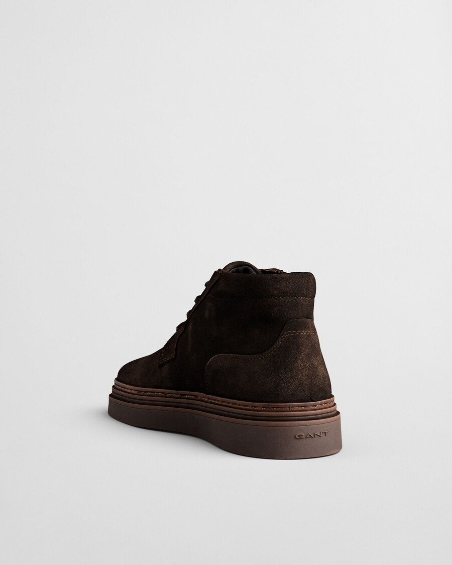 buty kinzoon mid boots – ciemnobrązowe