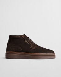 buty kinzoon mid boots – ciemnobrązowe