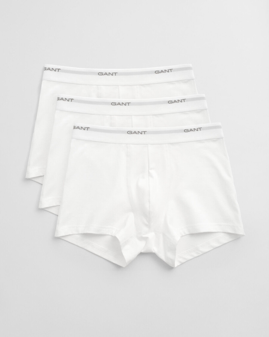 3 sztuki spodni core trunks – białe