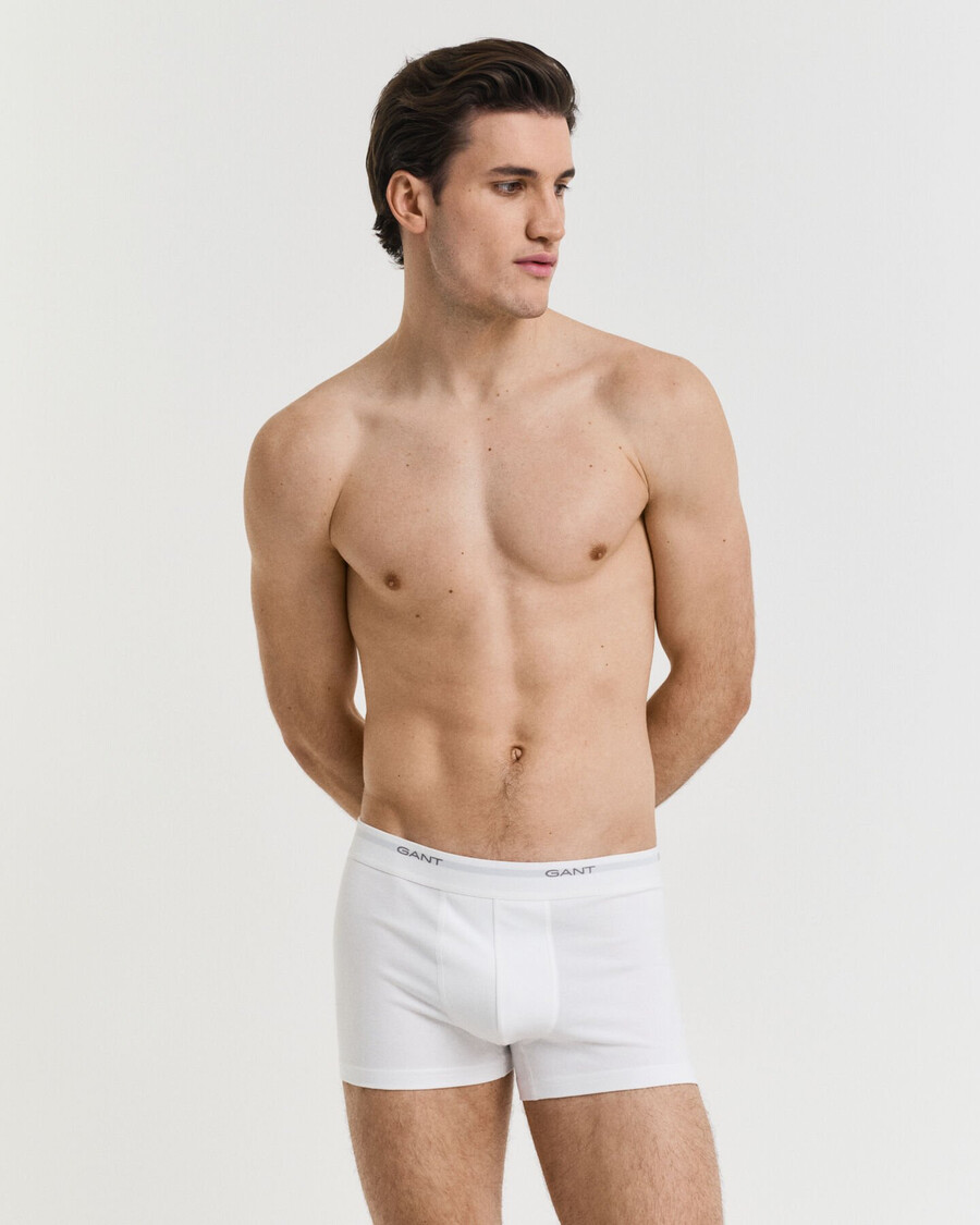 3 sztuki spodni core trunks – białe