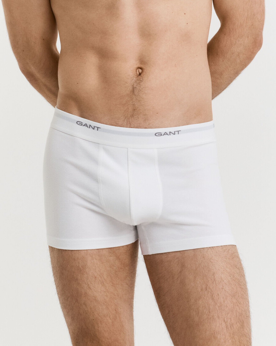 3 sztuki spodni core trunks – białe