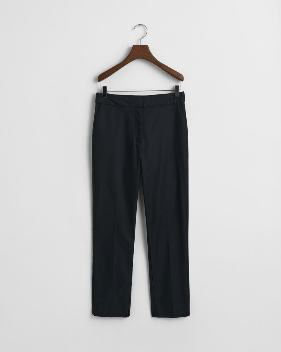 spodnie cygaretki slim - ebony black