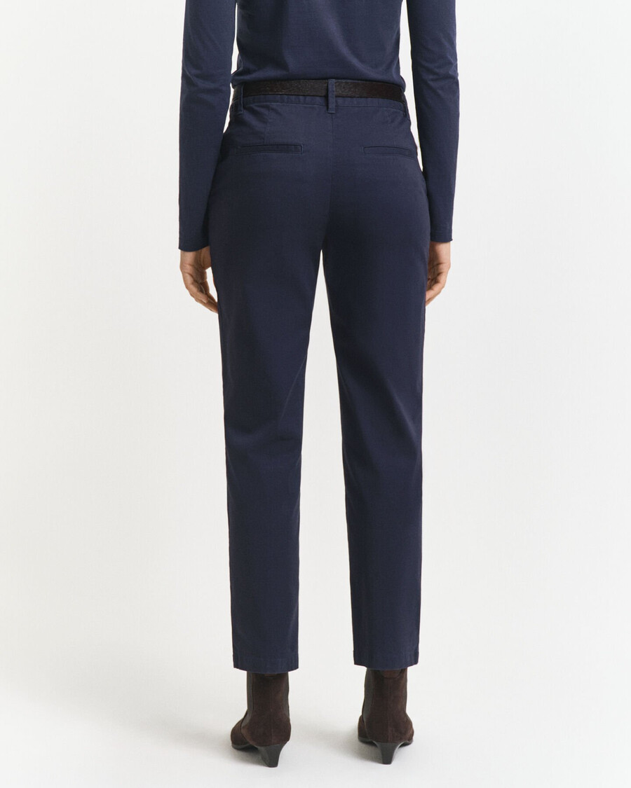 chinosy slim fit – wieczorowy błękit