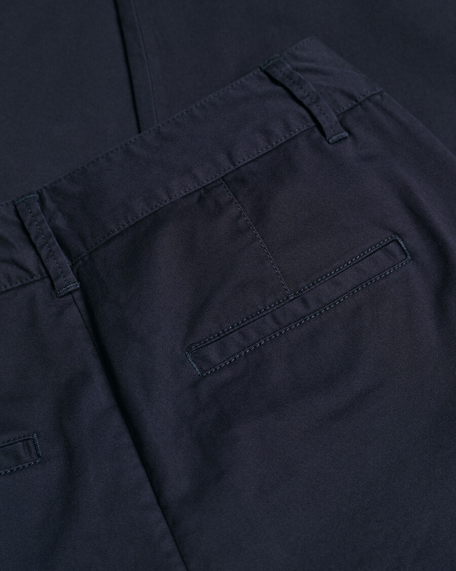 chinosy slim fit – wieczorowy błękit
