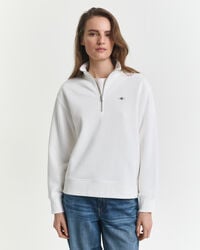 bluza shield half zip w kolorze skorupki jajka