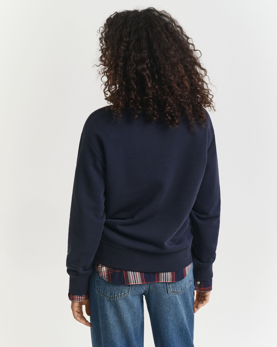bluza shield half zip – wieczorowy błękit