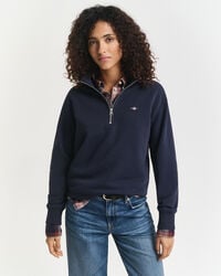 bluza shield half zip – wieczorowy błękit