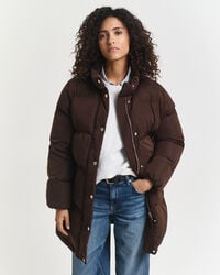 active cloud coat - głęboki brąz