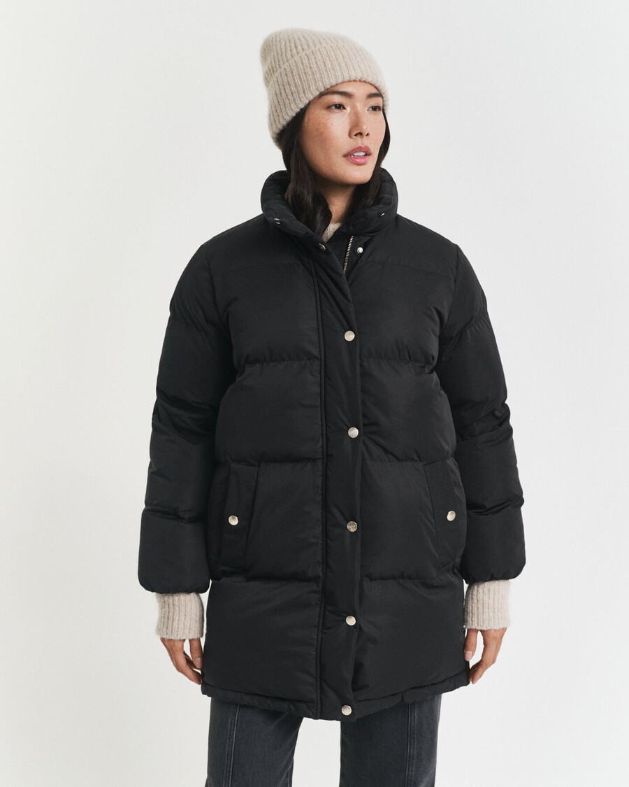 active cloud coat - czarny