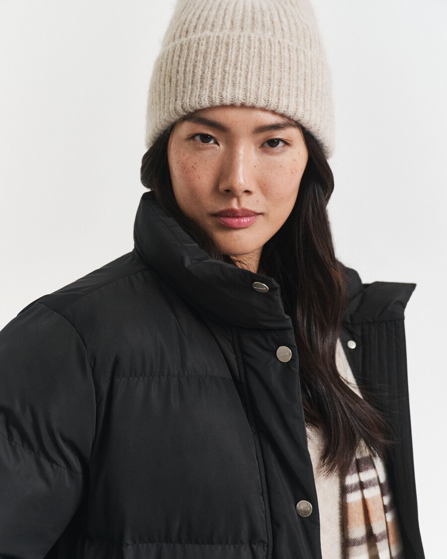 active cloud coat - czarny
