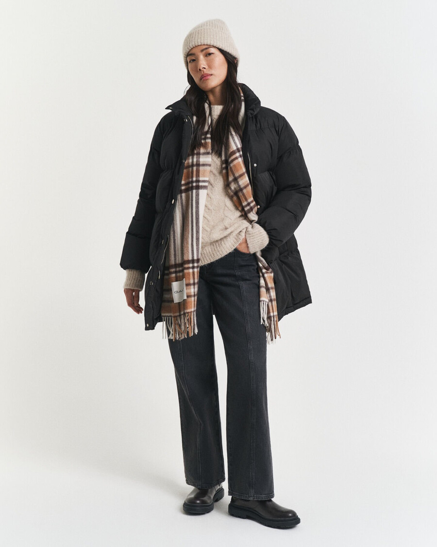 active cloud coat - czarny