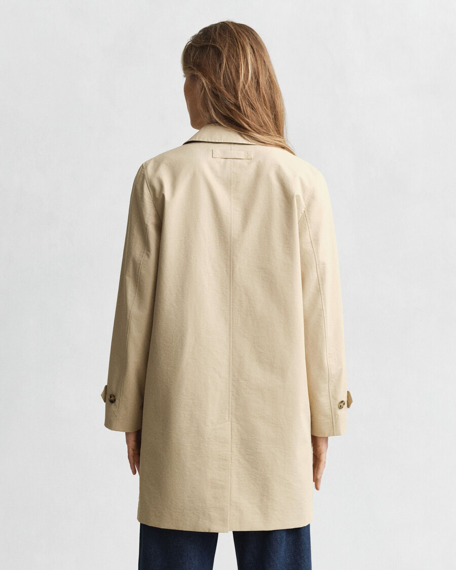 płaszcz samochodowy - oat beige