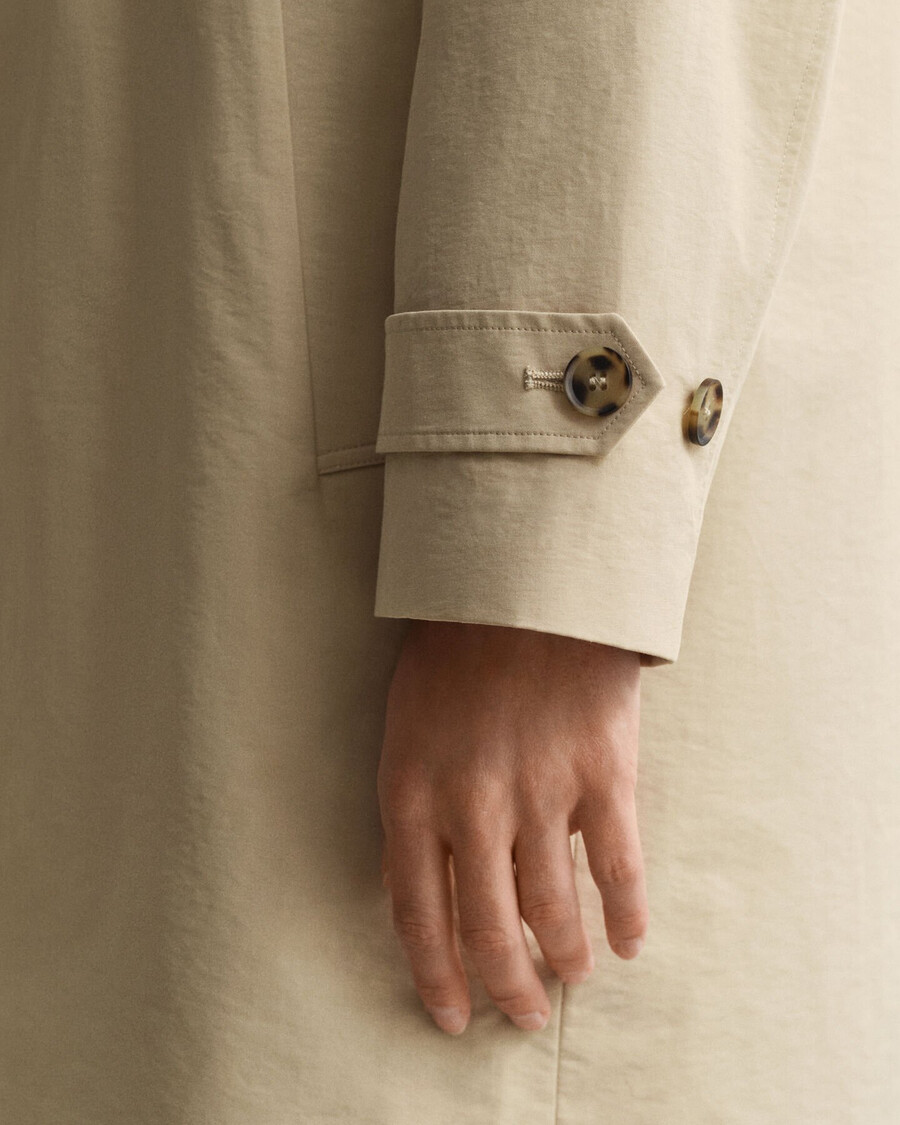 płaszcz samochodowy - oat beige