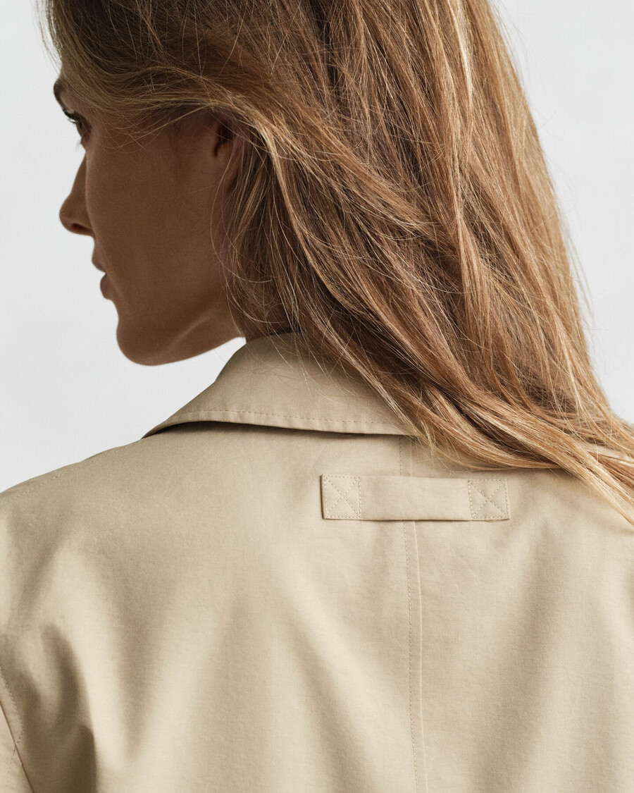 płaszcz samochodowy - oat beige