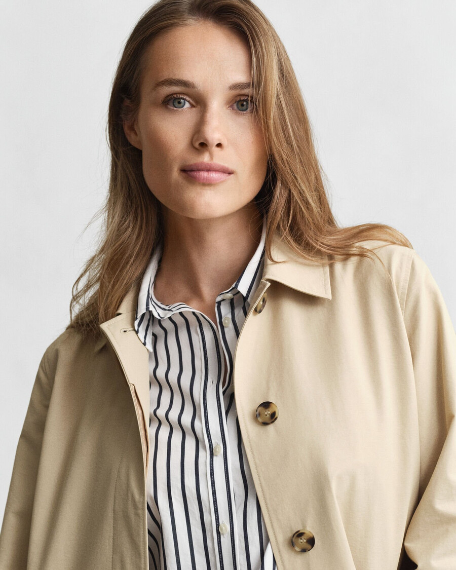 płaszcz samochodowy - oat beige