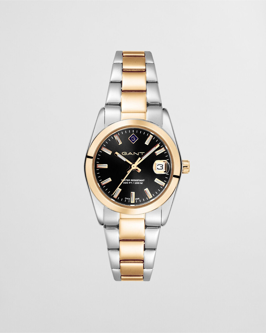 zegarek everett mini – hebanowo-czarny