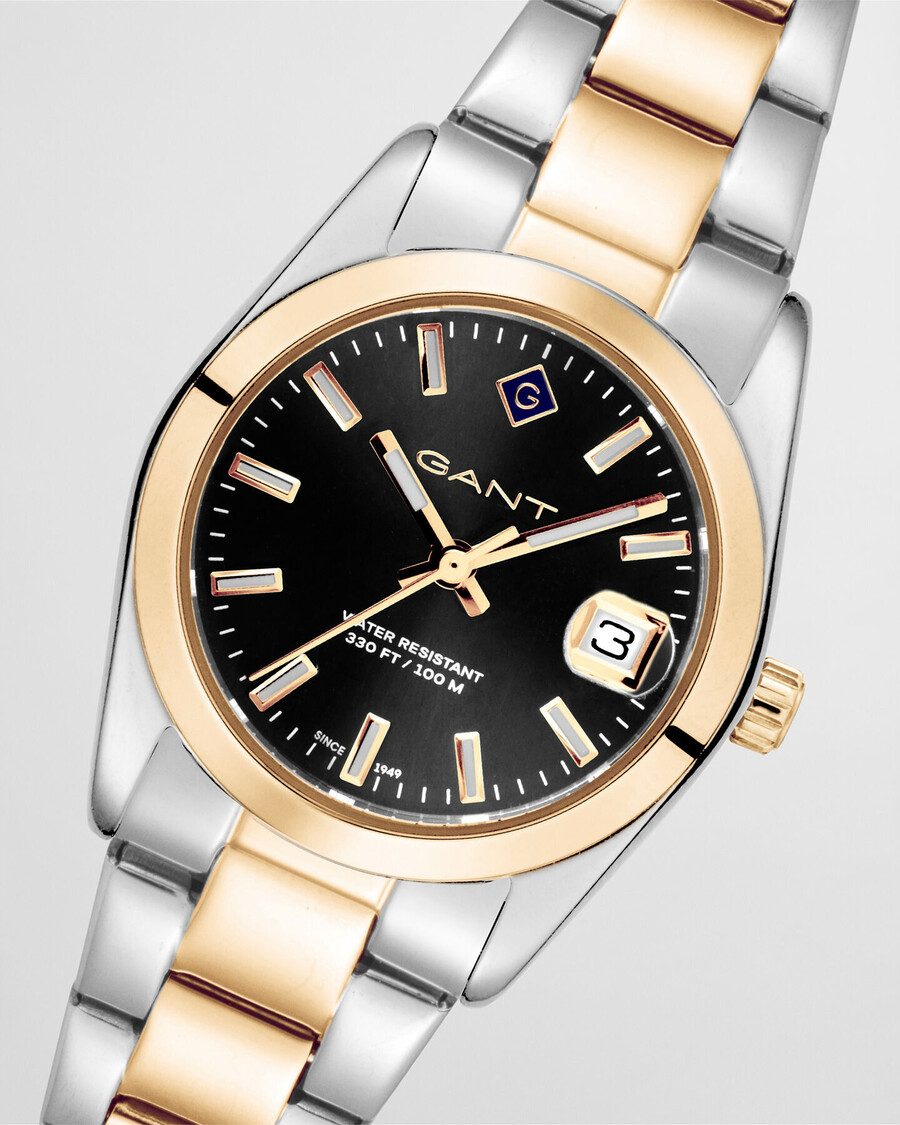 zegarek everett mini – hebanowo-czarny