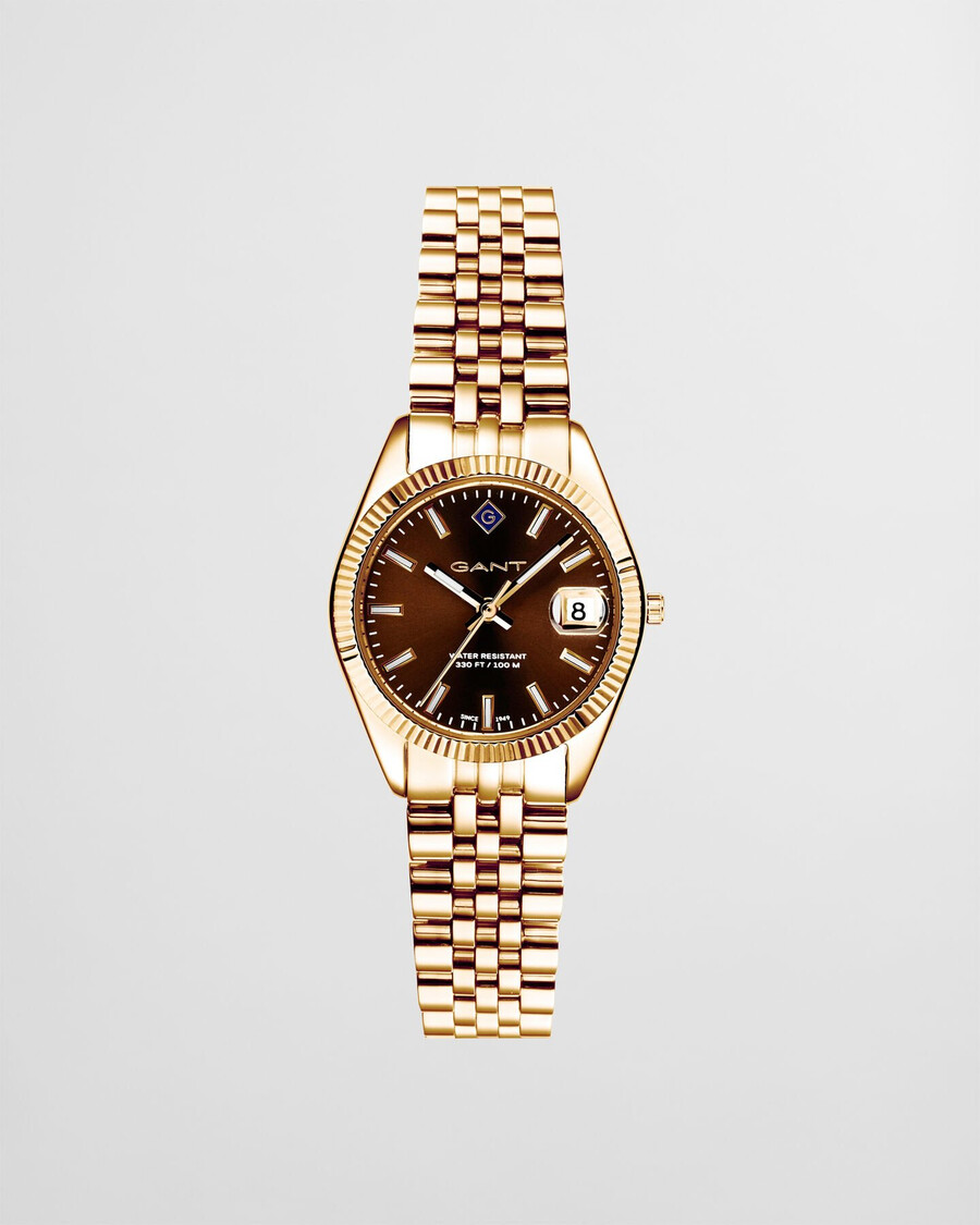 sussex mini watch – pieczony orzech włoski