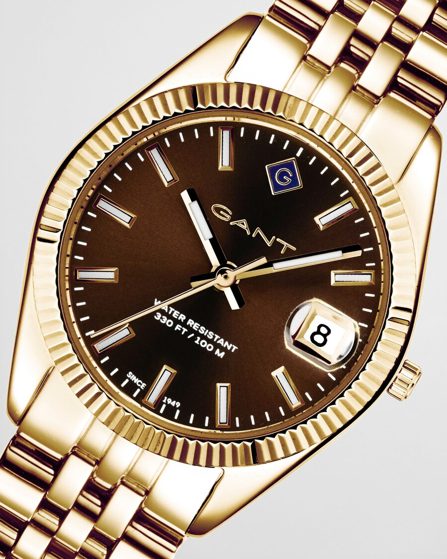 sussex mini watch – pieczony orzech włoski