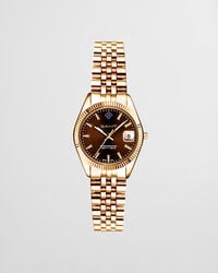 sussex mini watch – pieczony orzech włoski