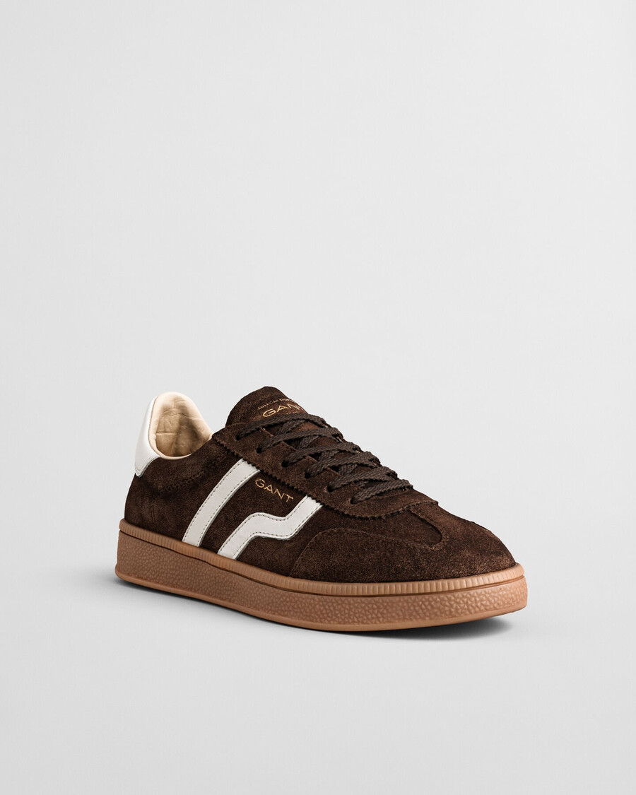 trampki zamszowe cuzima - whiskey brown