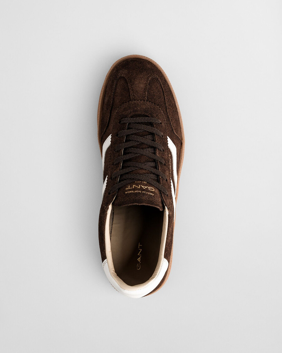 trampki zamszowe cuzima - whiskey brown